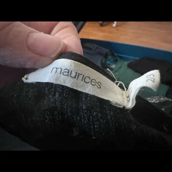 Maurices’ Black and White Kimono - Picture 3 of 6